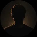 Unnamed listener, face in shadow