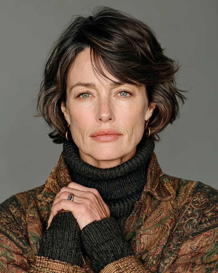 Nadia Feld in the studio